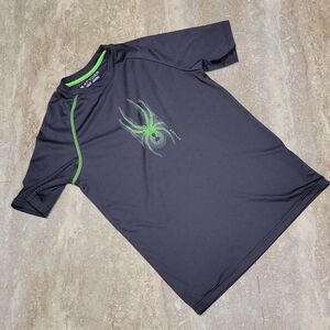 SPYDER YOUTH POLY TEE SIZE LARGE